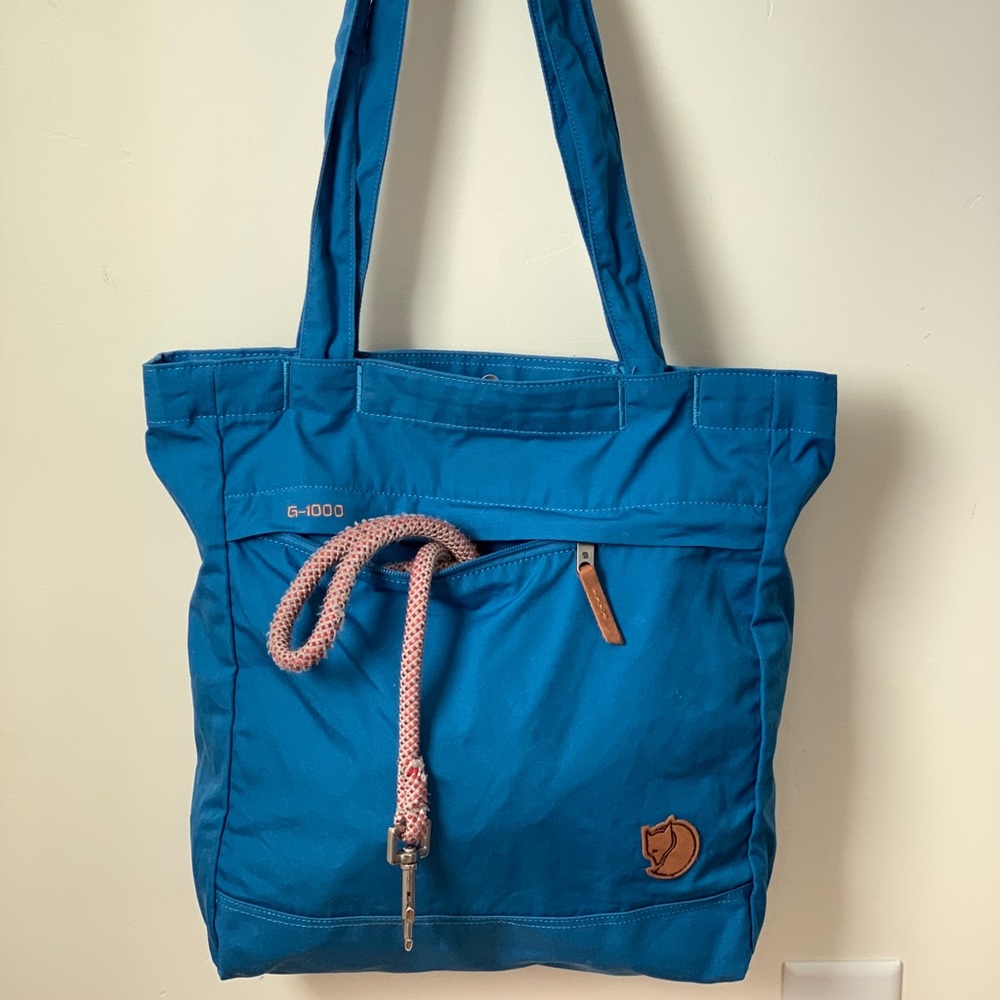 Fjallraven Toteback No. 3, Navy Tote Bag